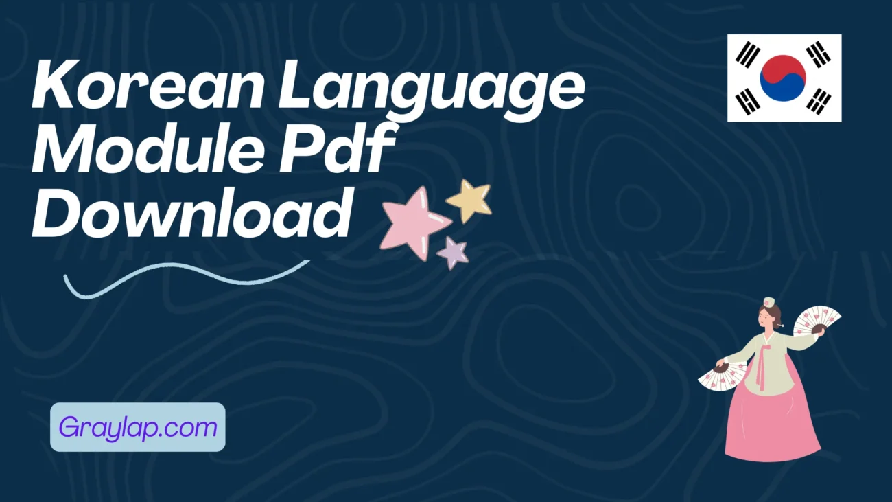 korean language module