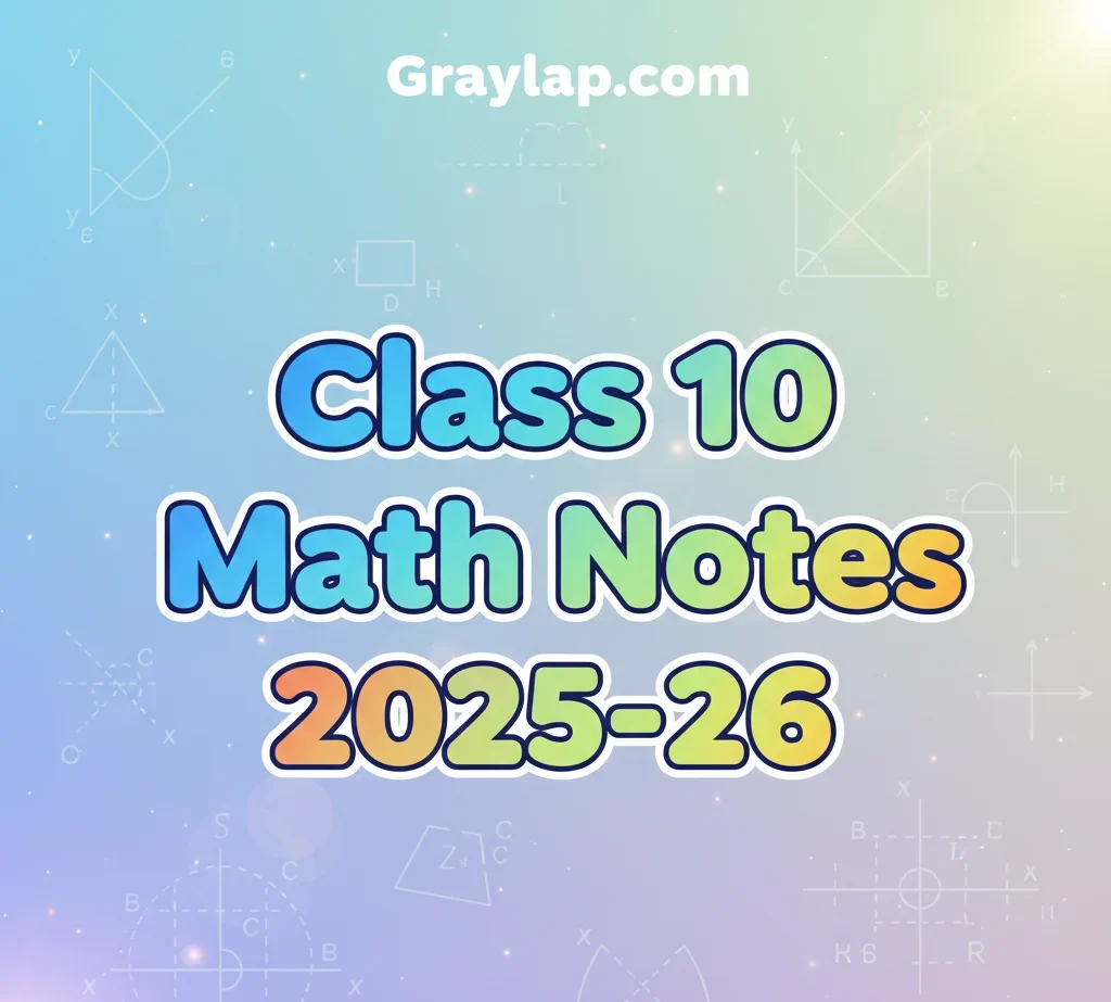 Class 10 math notes
