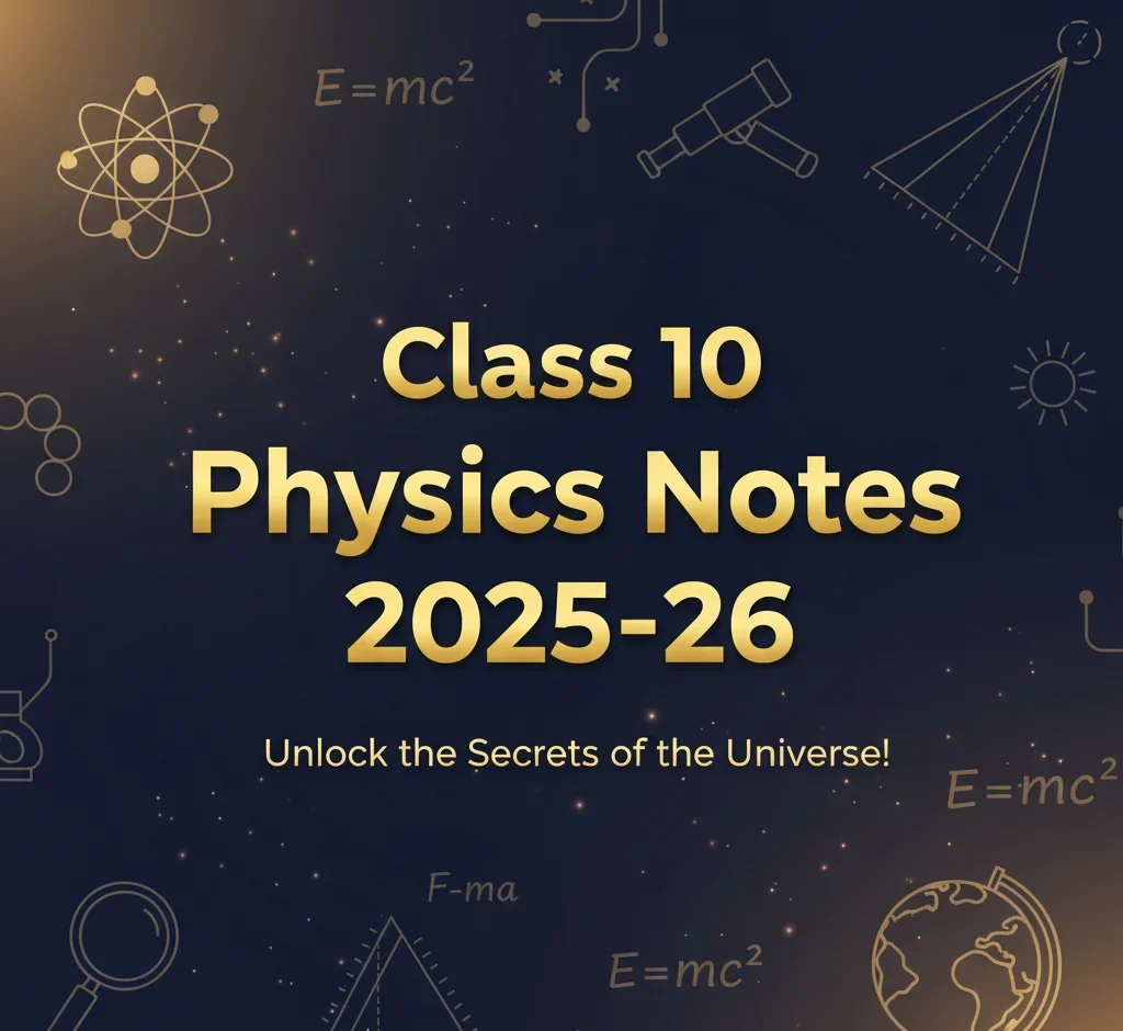 Class 10 Physics Notes