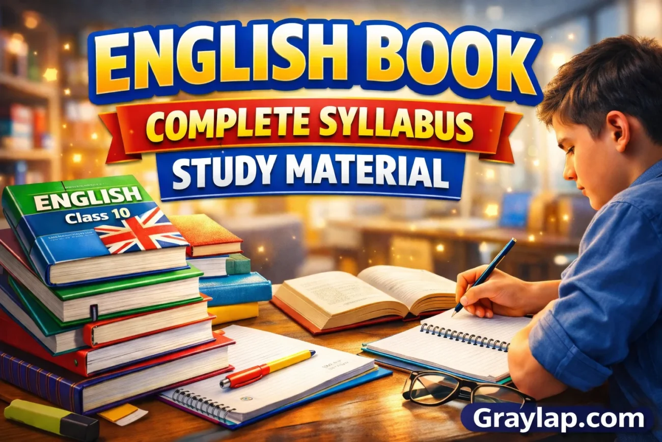English Book Complete Syllabus and Study Material
