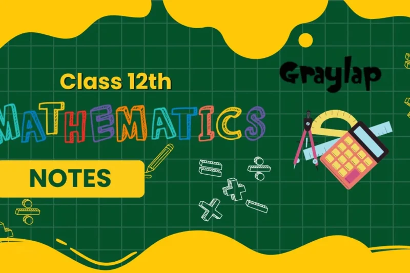 class 12 maths notes PDF | Best Solutions & Exercises 2025