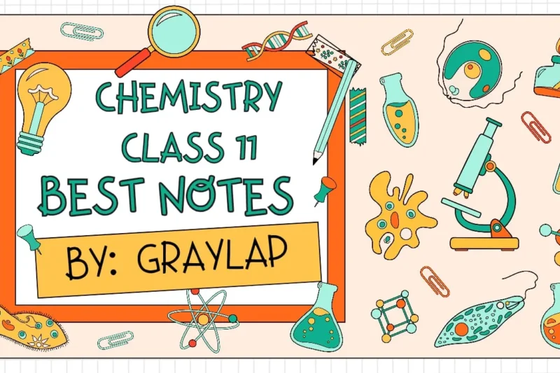 Class 11 chemistry notes for Punjab Boards (Solutions / Solved Exercises)