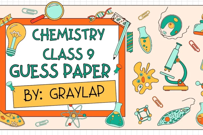 9th class chemistry guess paper 2025 – Punjab Board – Urdu and English Medium