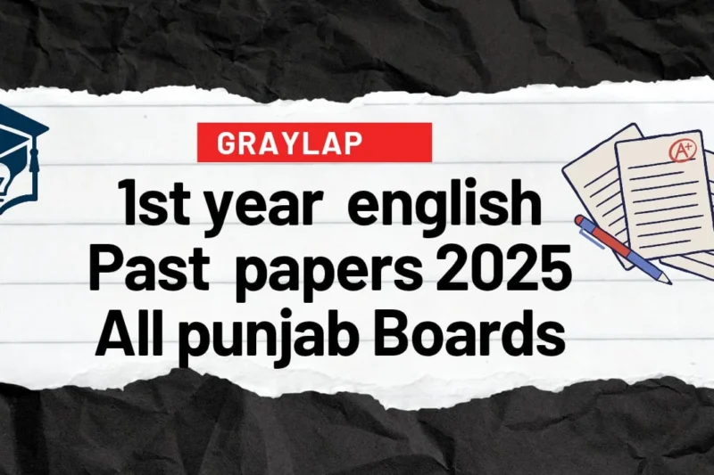 1st year english past papers