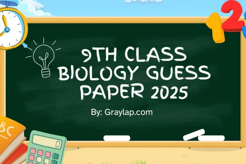 9th Class Biology Guess Paper 2025 for – Punjab Boards Exam Preparation Guide