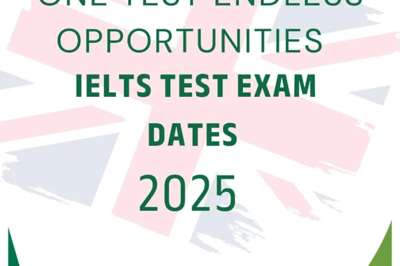 ielts exam dates 2025