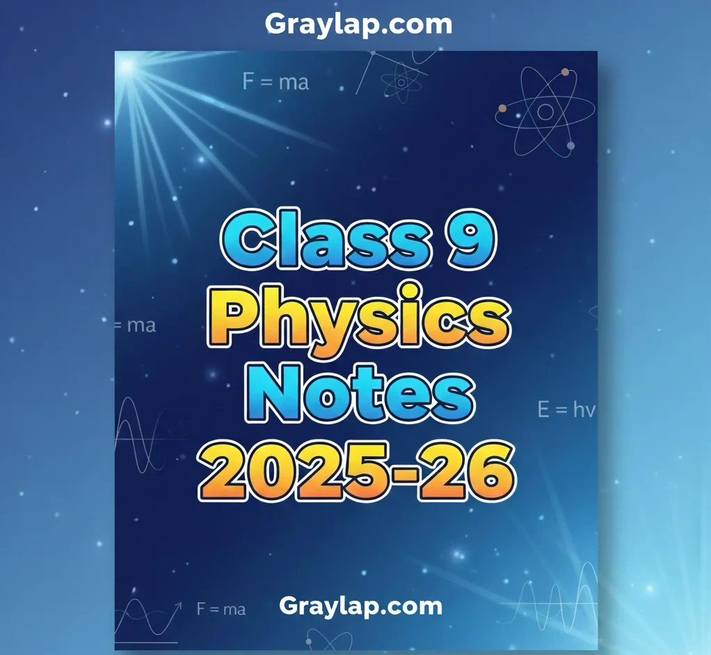 Class 9 Physics Notes