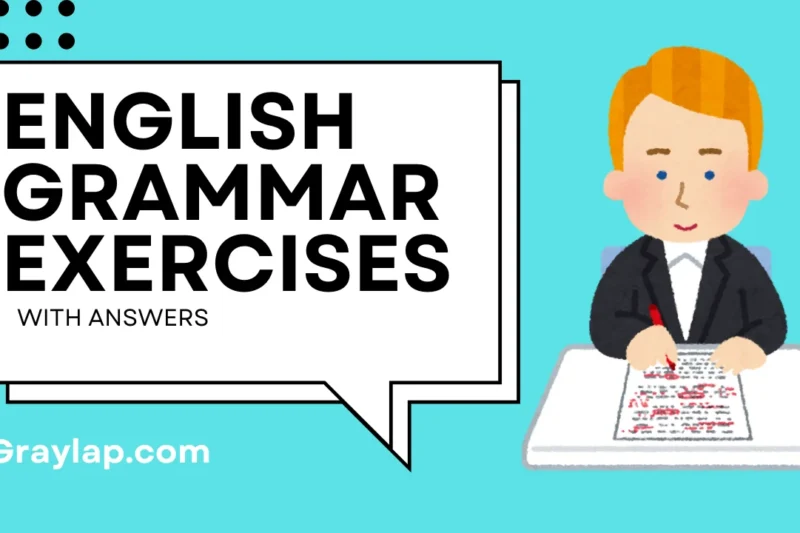 English Grammar Exercises with Answers
