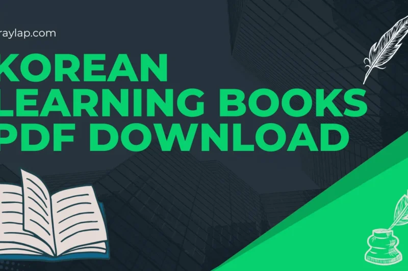 Korean Learning Book PDF free Download