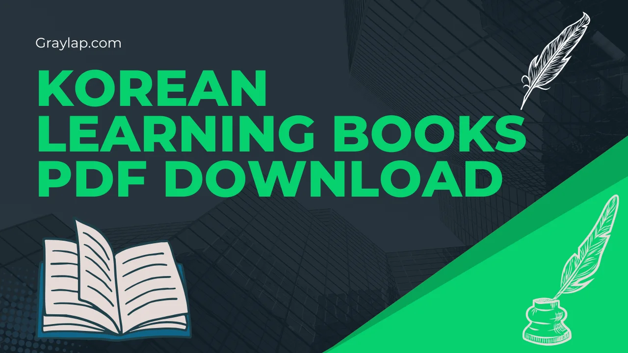 Korean Learning Book pdf downlaod