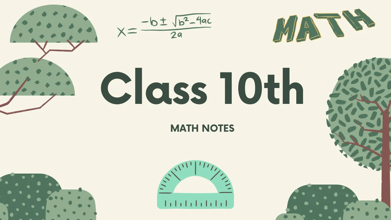 class 10 maths notes