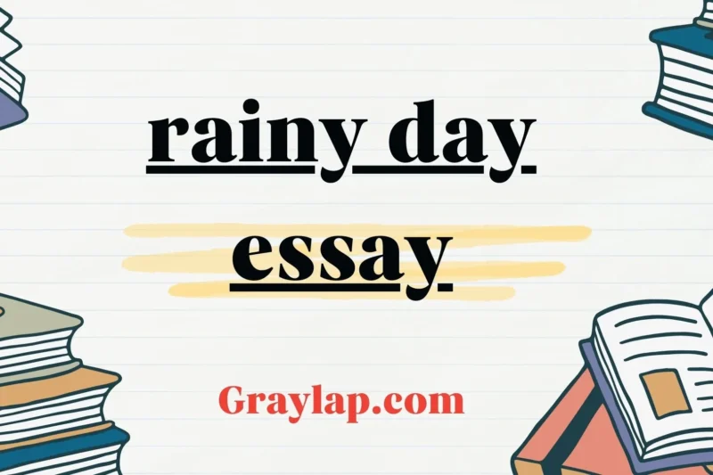 Rainy Day Essay– A Refreshing Gift of Nature that Brings Joy and Challenges