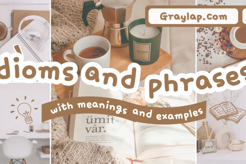 Idioms And Phrases With Meanings And Examples PDF