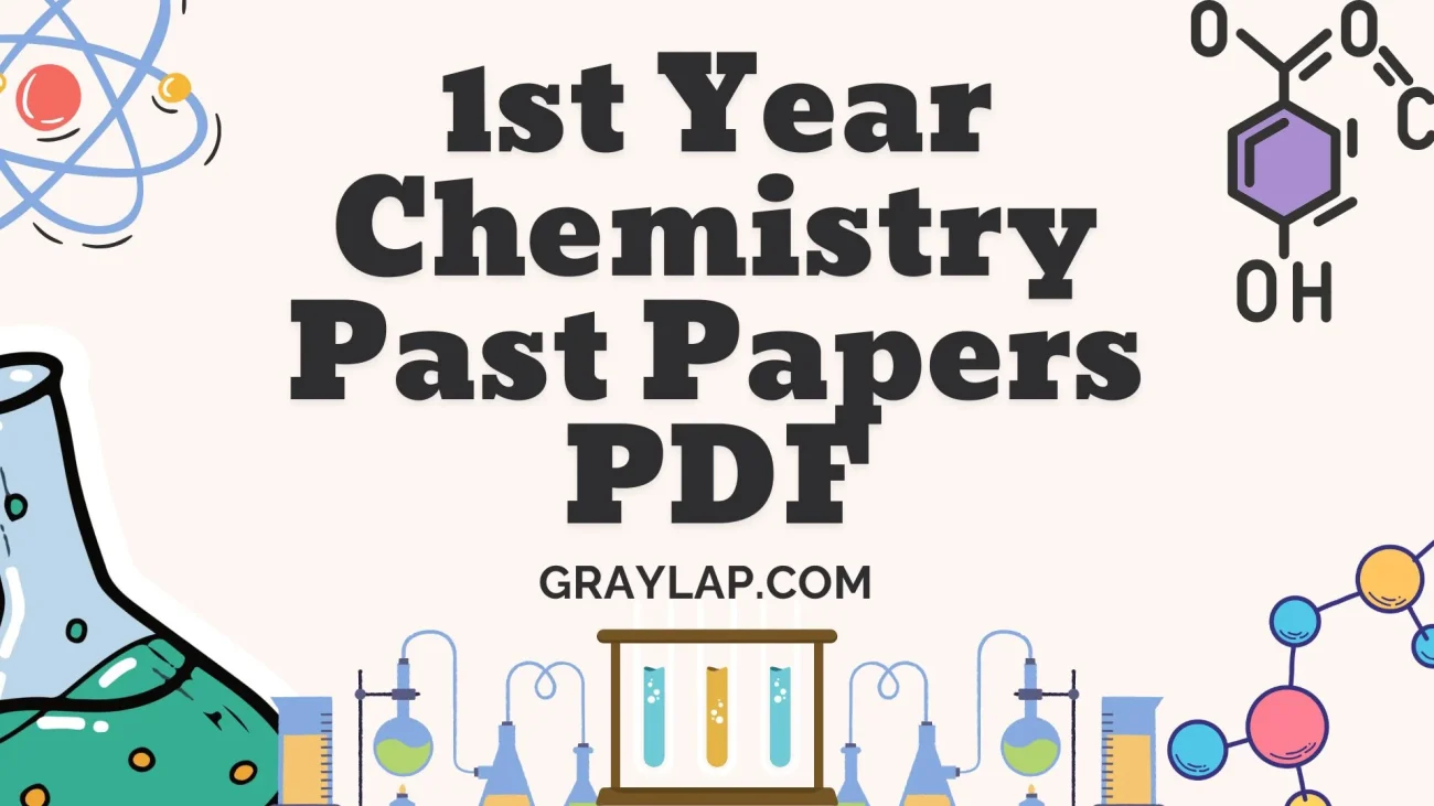 1st Year Chemistry Past Papers PDF