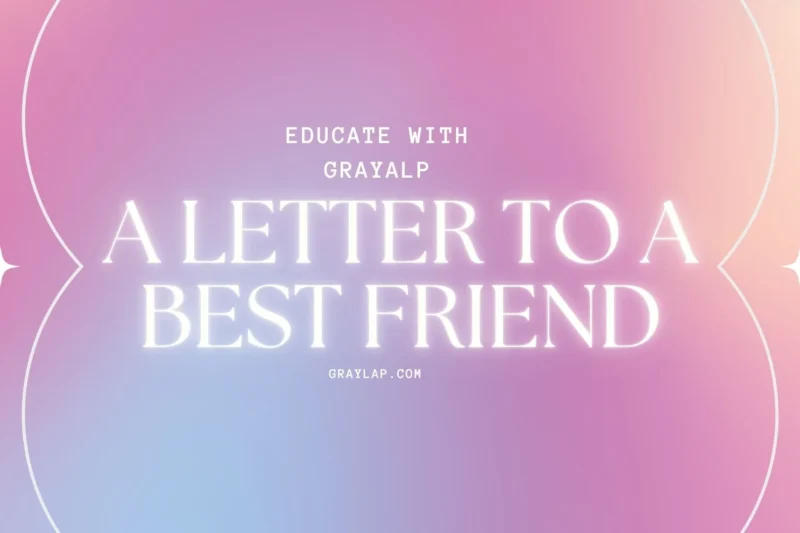 A letter to a friend Heartfelt & Engaging Sample