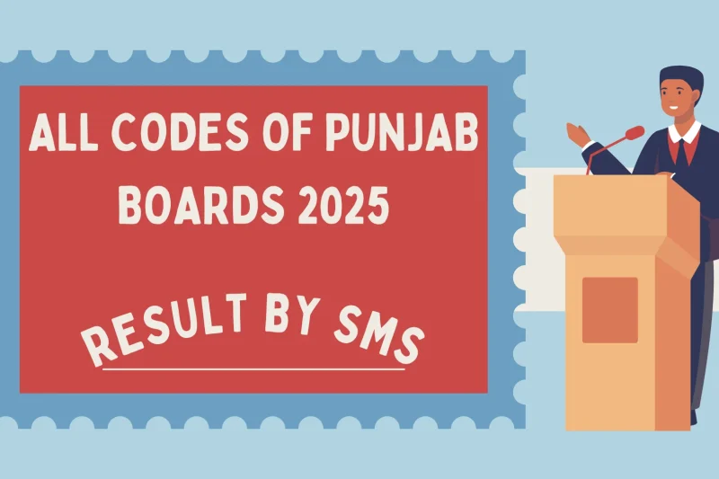 How to Check Result by SMS | All Codes of Punjab Boards 2025