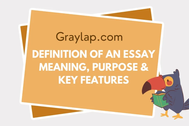Definition of an Essay: Meaning, Purpose & Key Features