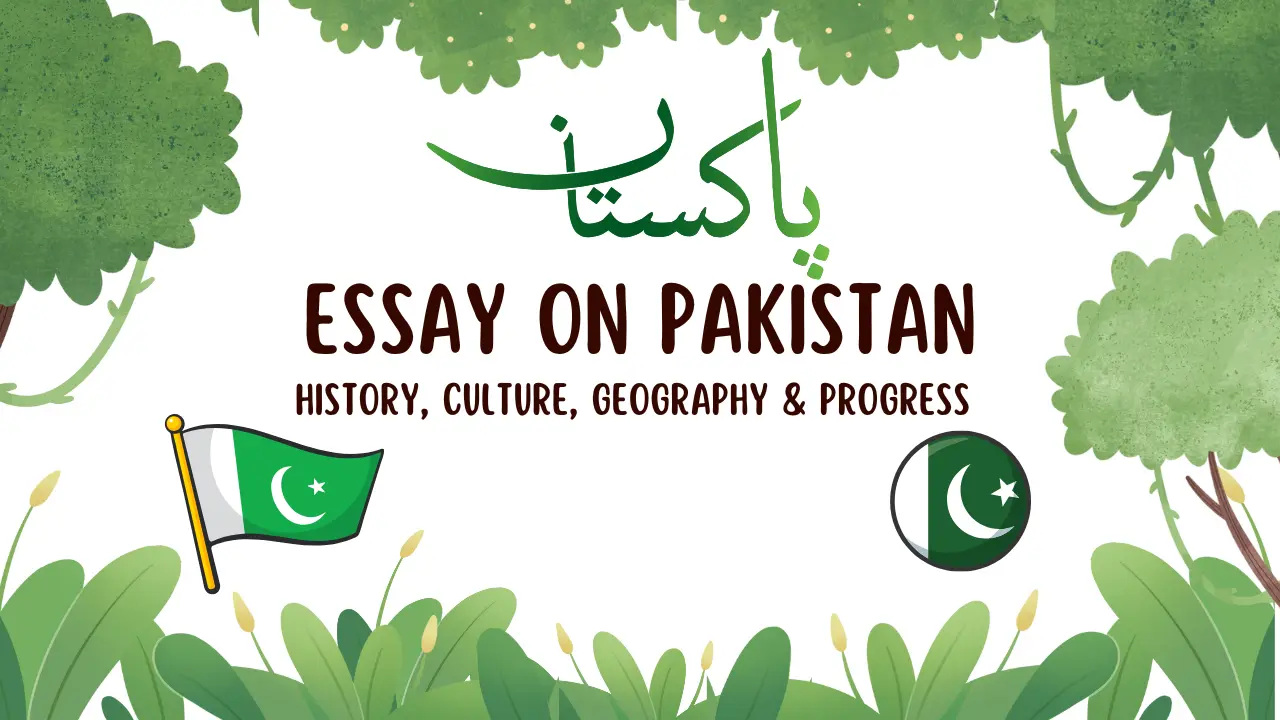 Essay on Pakistan – History, Culture, Geography & Progress