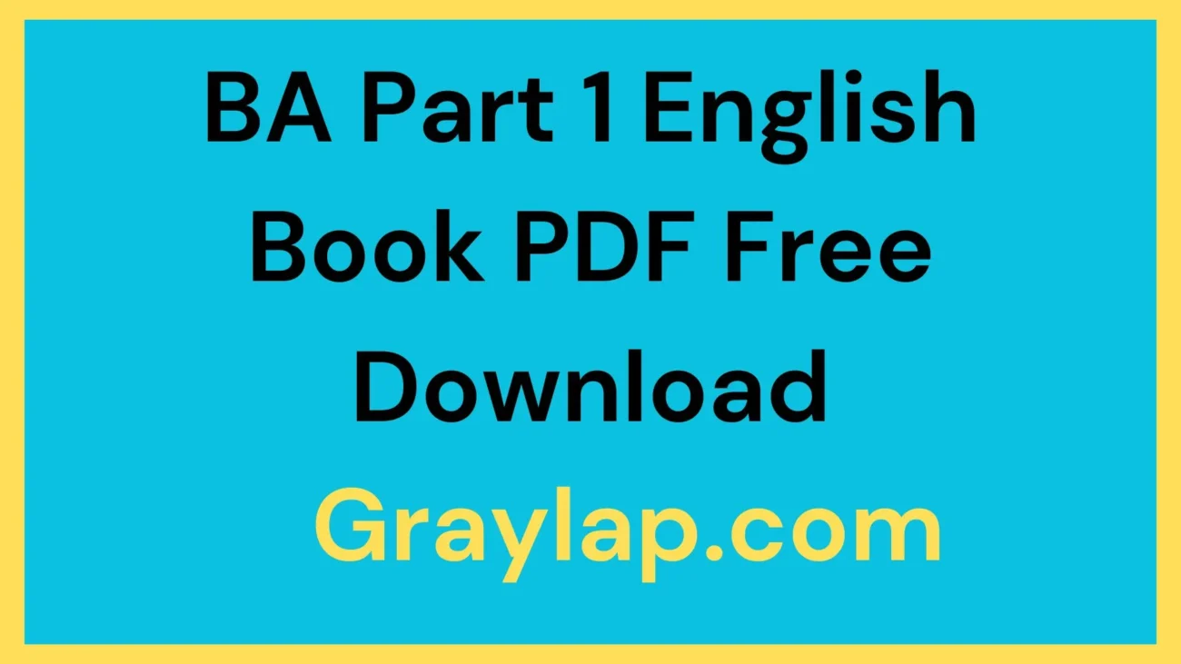 ba part 1 english book pdf free download