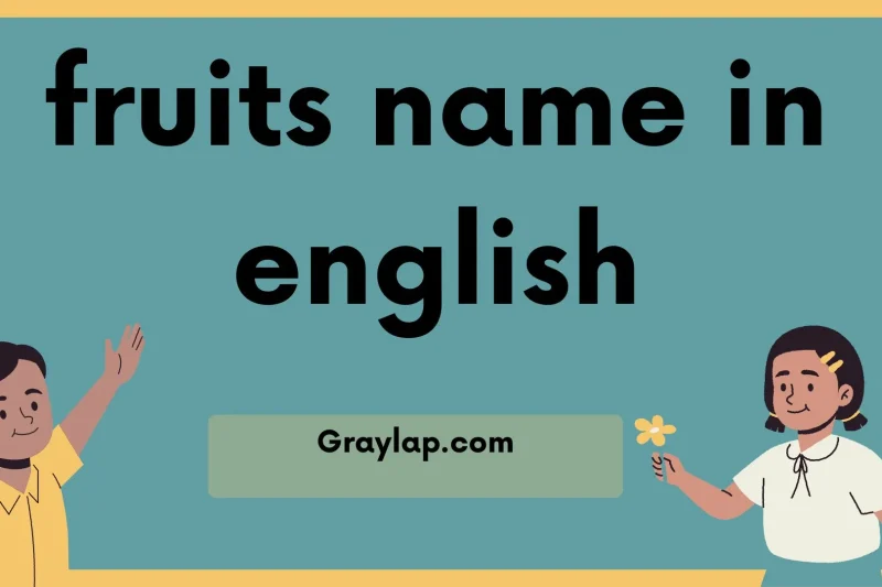 Fruits Name in English – Full guide