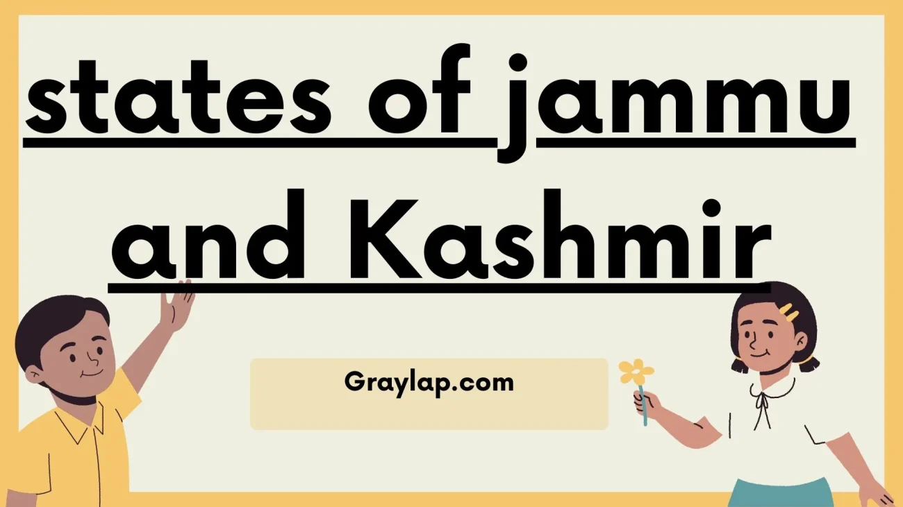 states of jammu and Kashmir