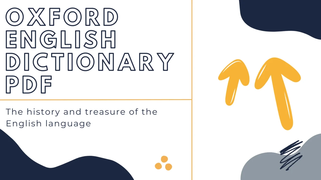 Oxford English Dictionary PDF