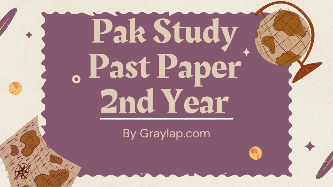 Pak Study Past Paper 2nd Year