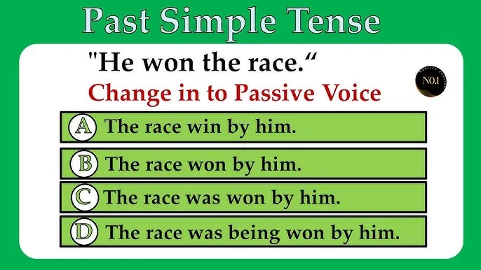 Passive Voice Past Simple