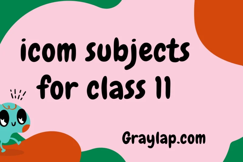 ICom Subjects for Class 11 – Compulsory and Elective Details