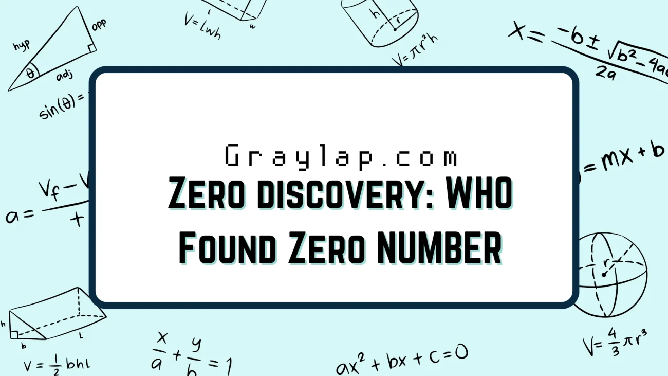 Zero discovery WHO Found Zero NUMBER