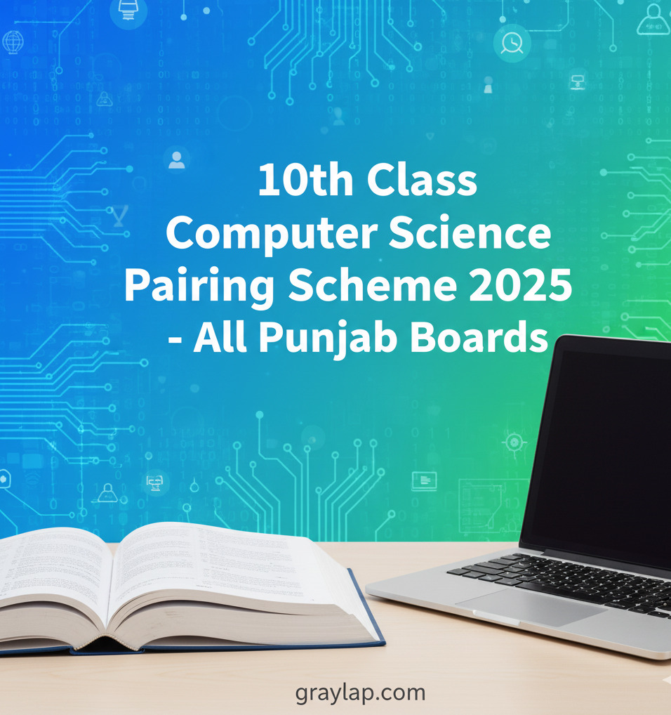10th Class Computer Science Pairing Scheme 2025