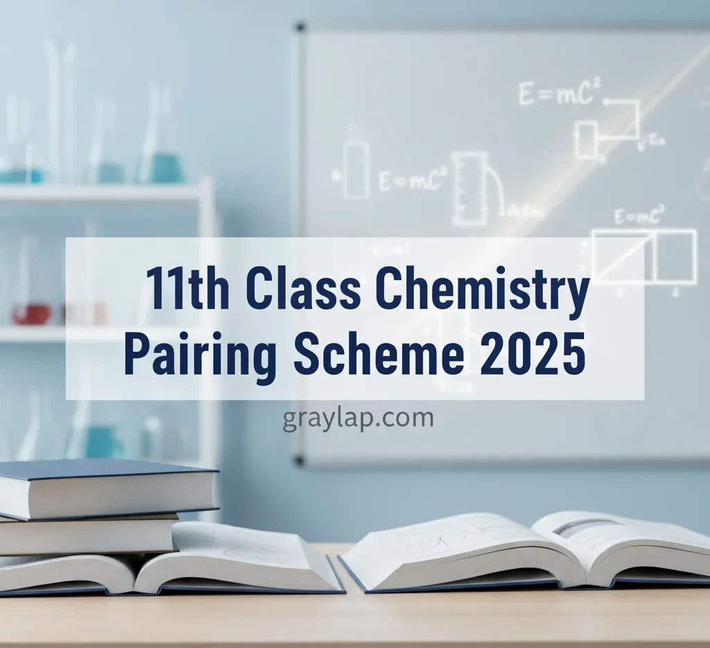 11th Class Chemistry Pairing Scheme 2025