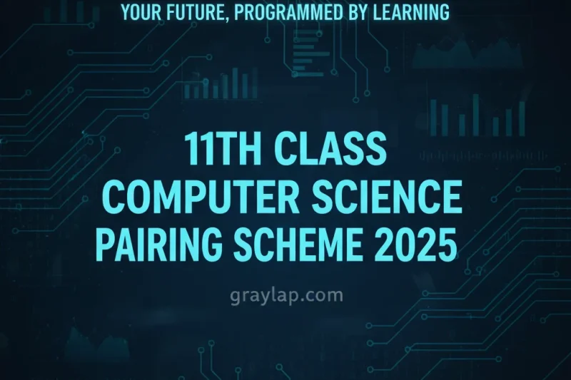 11th Class Computer Science Pairing Scheme 2025-26 For All Boards