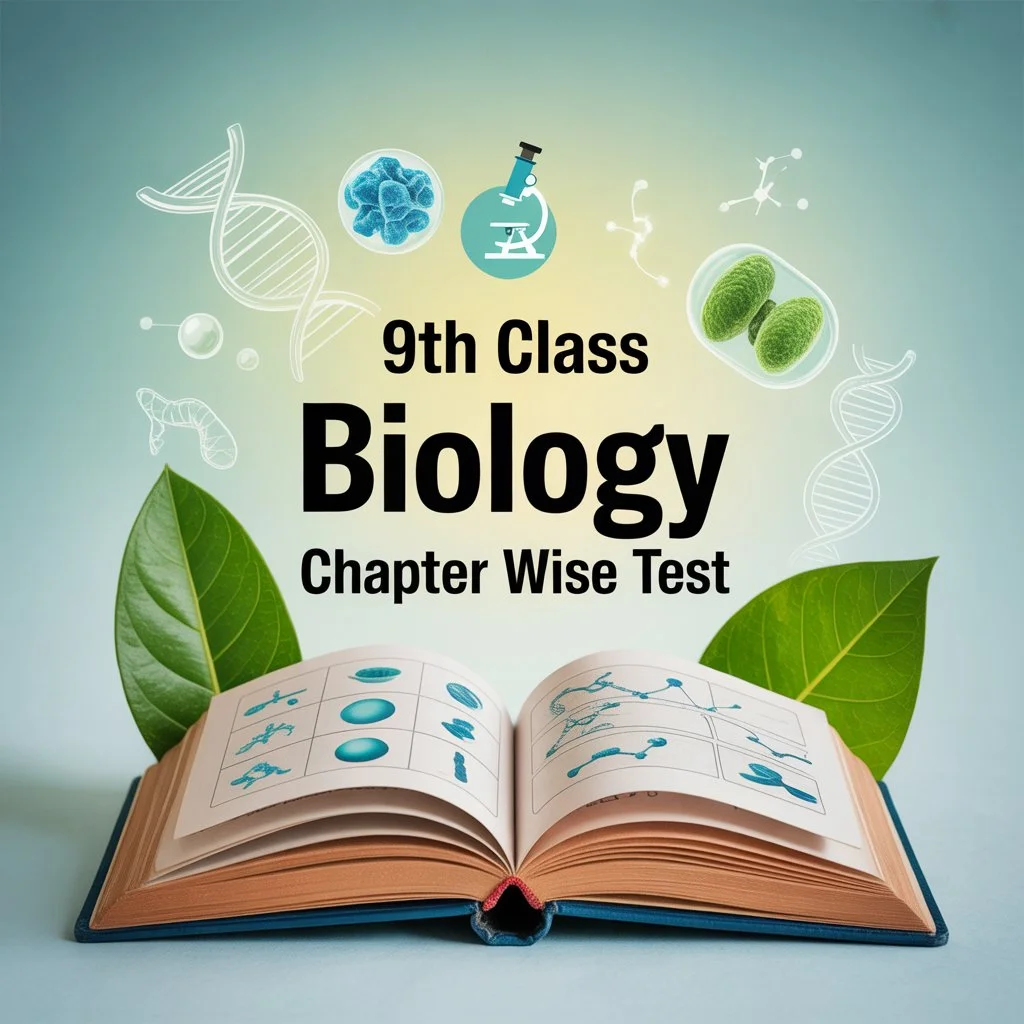 9th Class Biology Chapter Wise Test