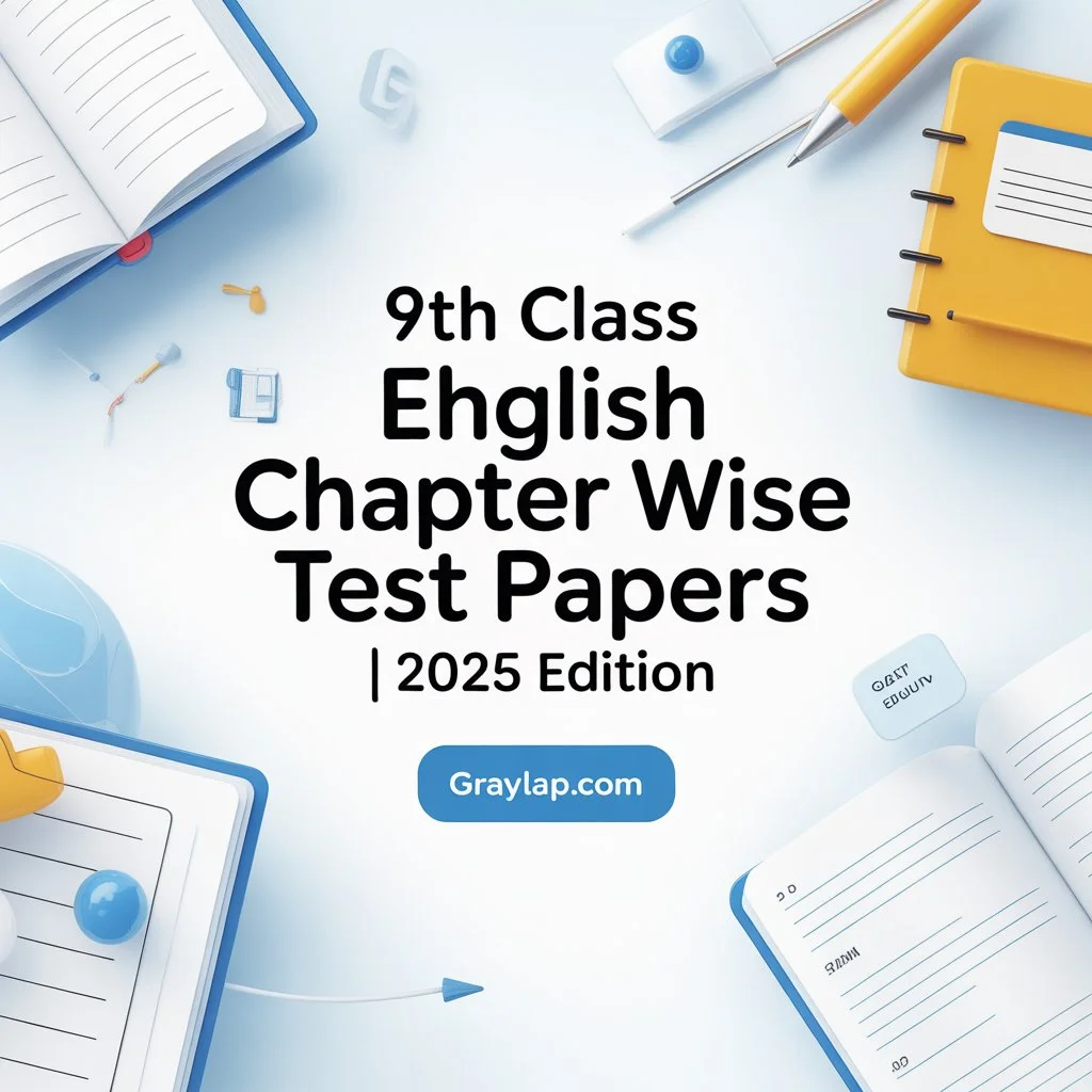 9th Class Chapter Wise Test English