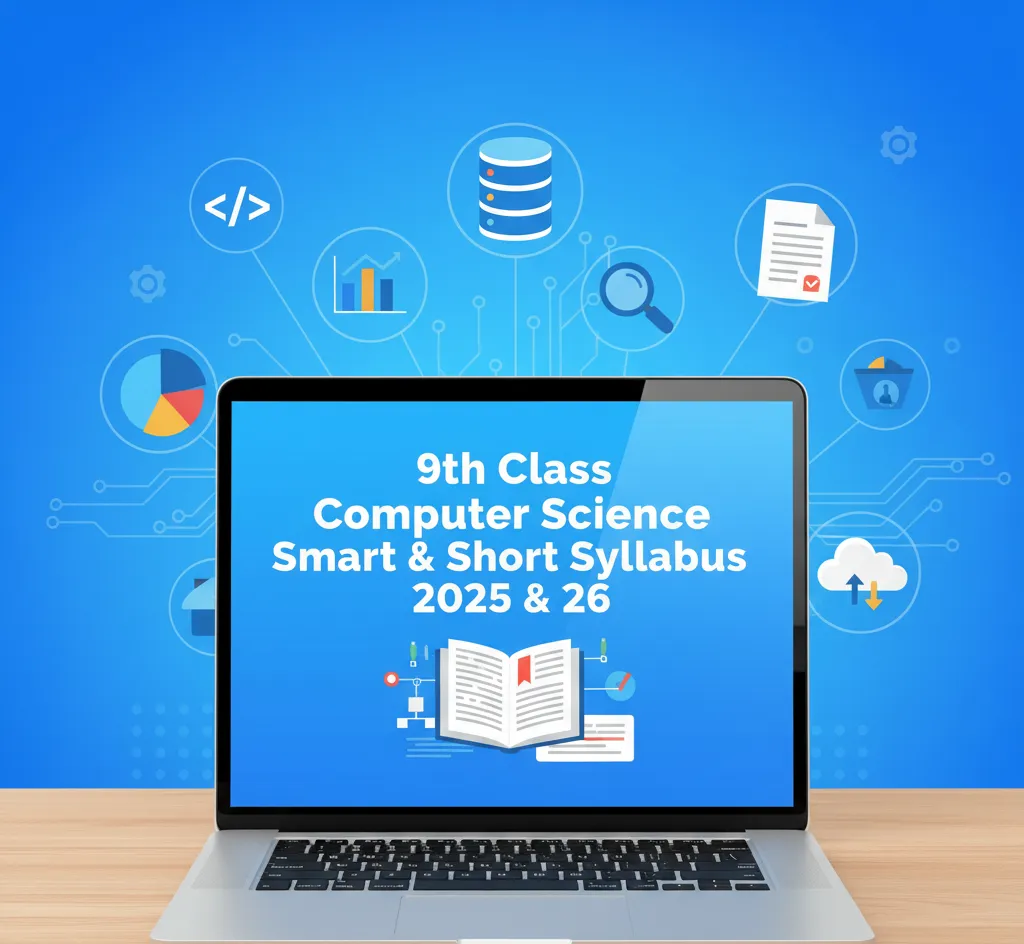 9th Class Computer Science Smart & Short Syllabus,