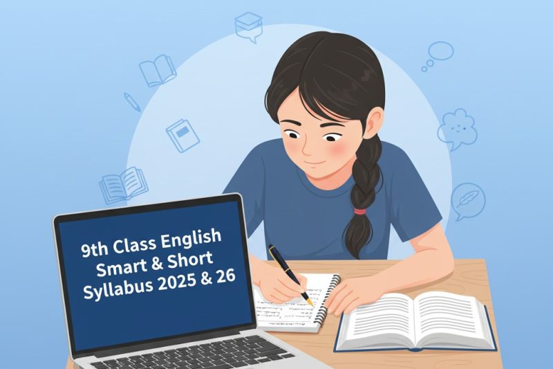 9th Class English Smart & Short Syllabus 2025 & 2026 (All Punjab Boards)