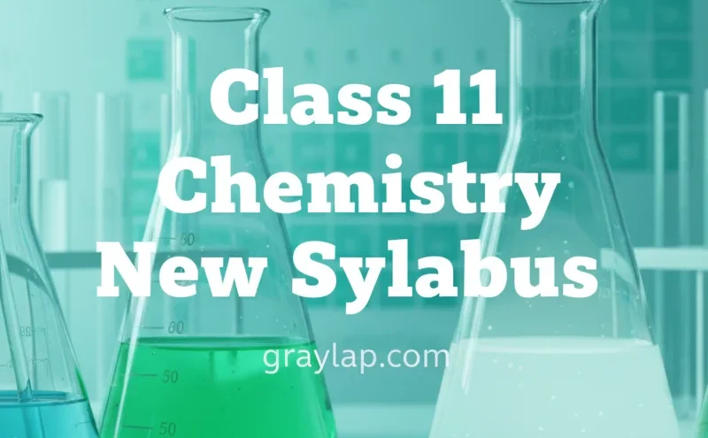 Class 11 Chemistry New Syllabus — New Syllabus and Complete Book PDF