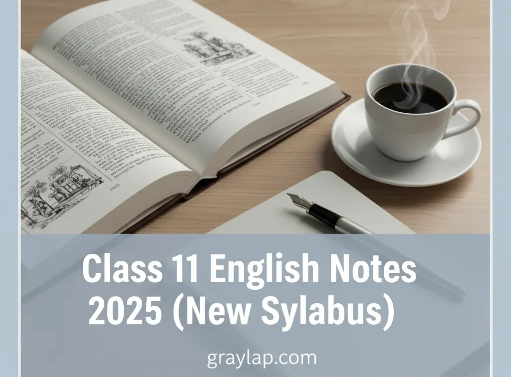 Class 11 English Notes 2025