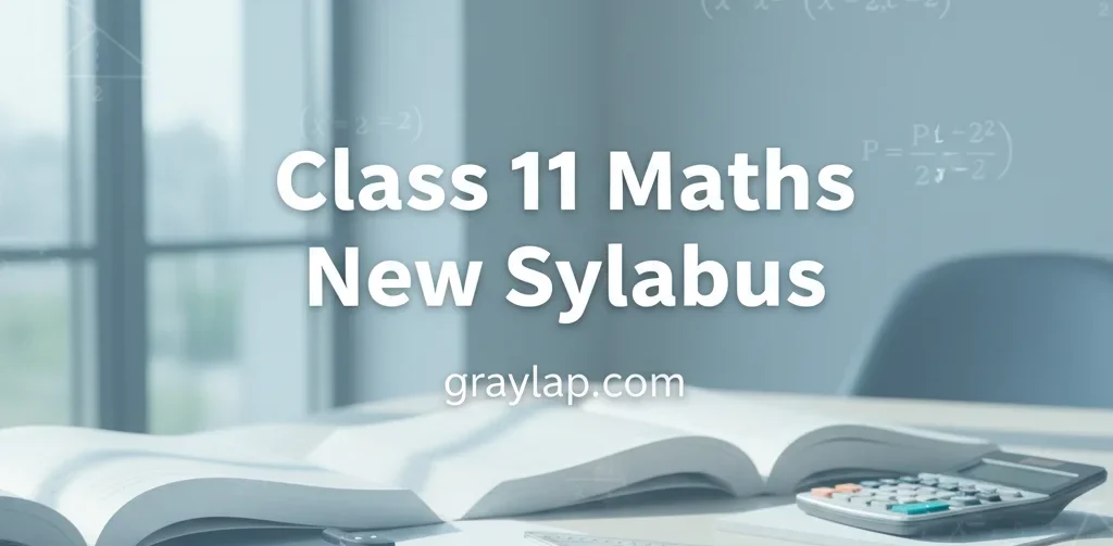 Class 11 Maths New Syllabus