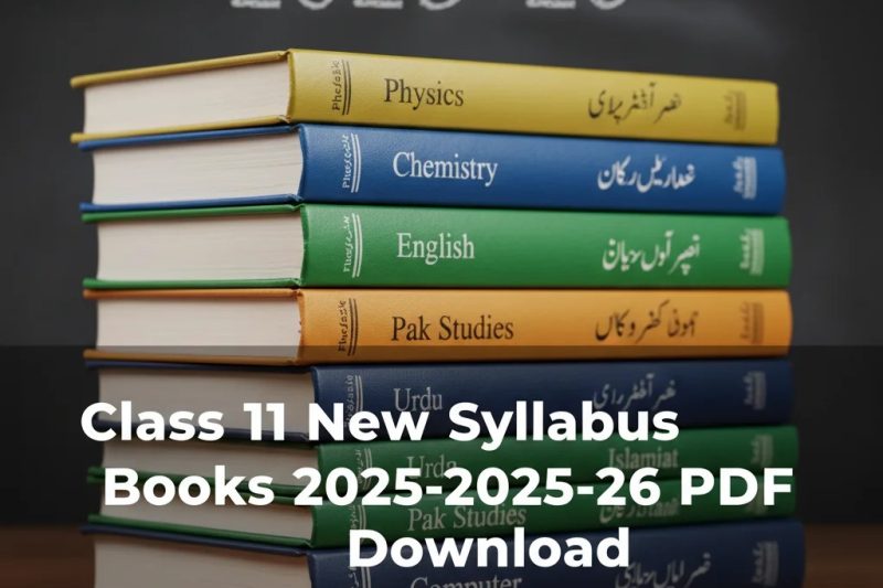 Class 11 New Syllabus Books 2025-26 PDF Download Complete Introduction to All Subjects