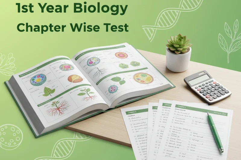 1st Year Biology Chapter Wise Test – Complete Guide for Students