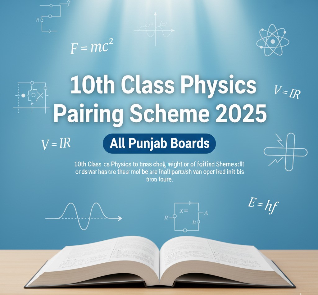 10th Class Physics Pairing Scheme 2025