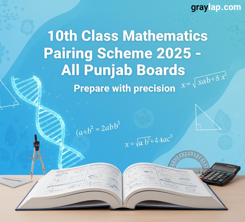 10th Class Mathematics Pairing Scheme 2025