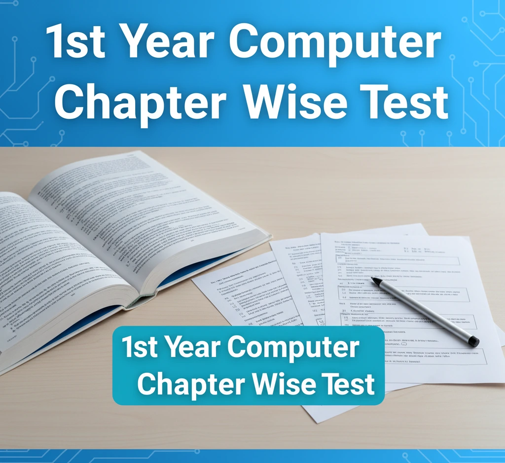 1st year computer chapter wise test
