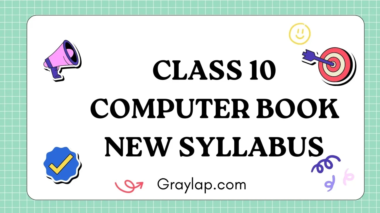 Class 10 computer book new syllabus