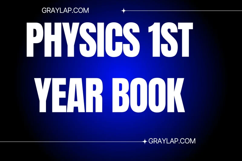 Physics 1st Year Book New Syllabus PDF 2025