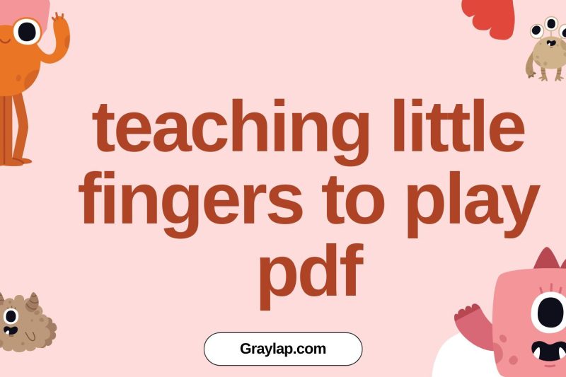 Teaching Little Fingers to Play PDF — A great beginner music book