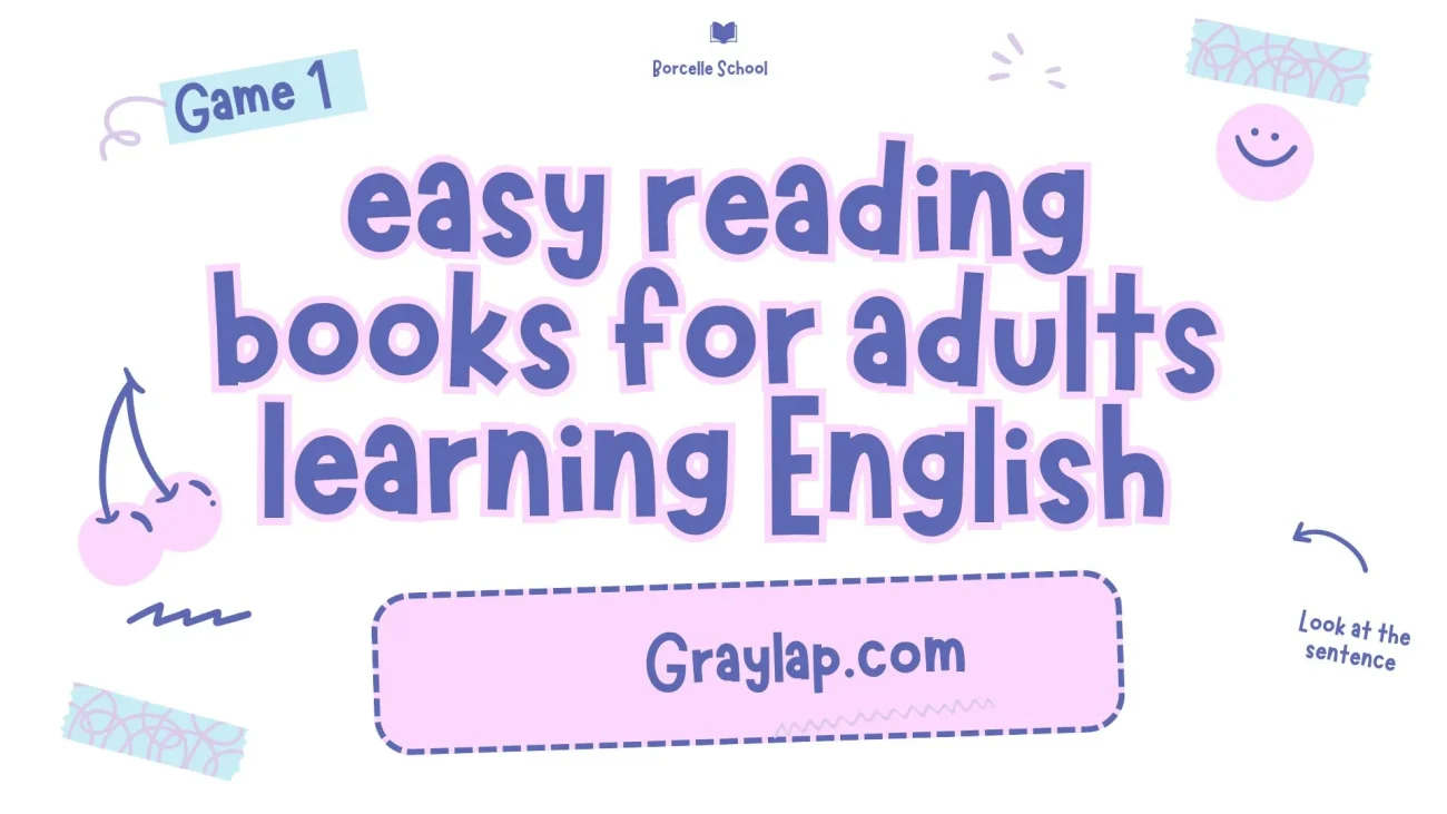 easy reading books for adults learning English
