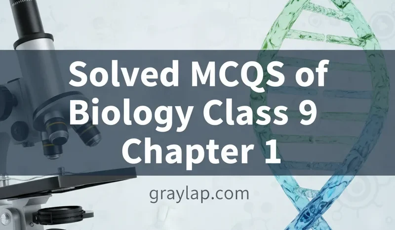 Solved MCQs of Biology Class 9 Chapter 1 — Complete Solved Questions